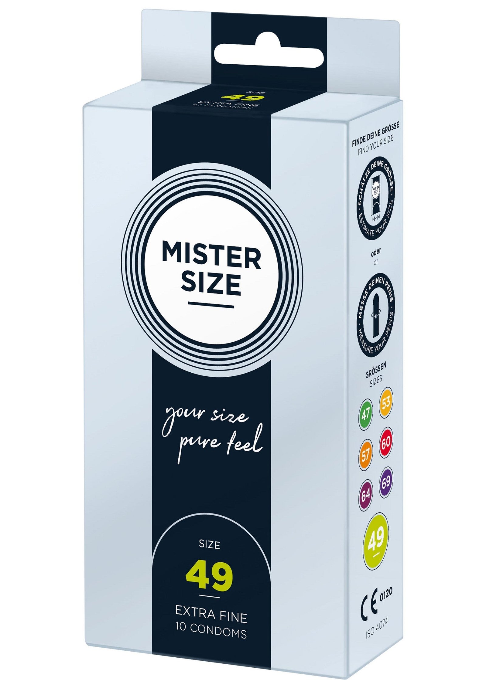 MISTER SIZE 49mm Condoms 10pcs 2