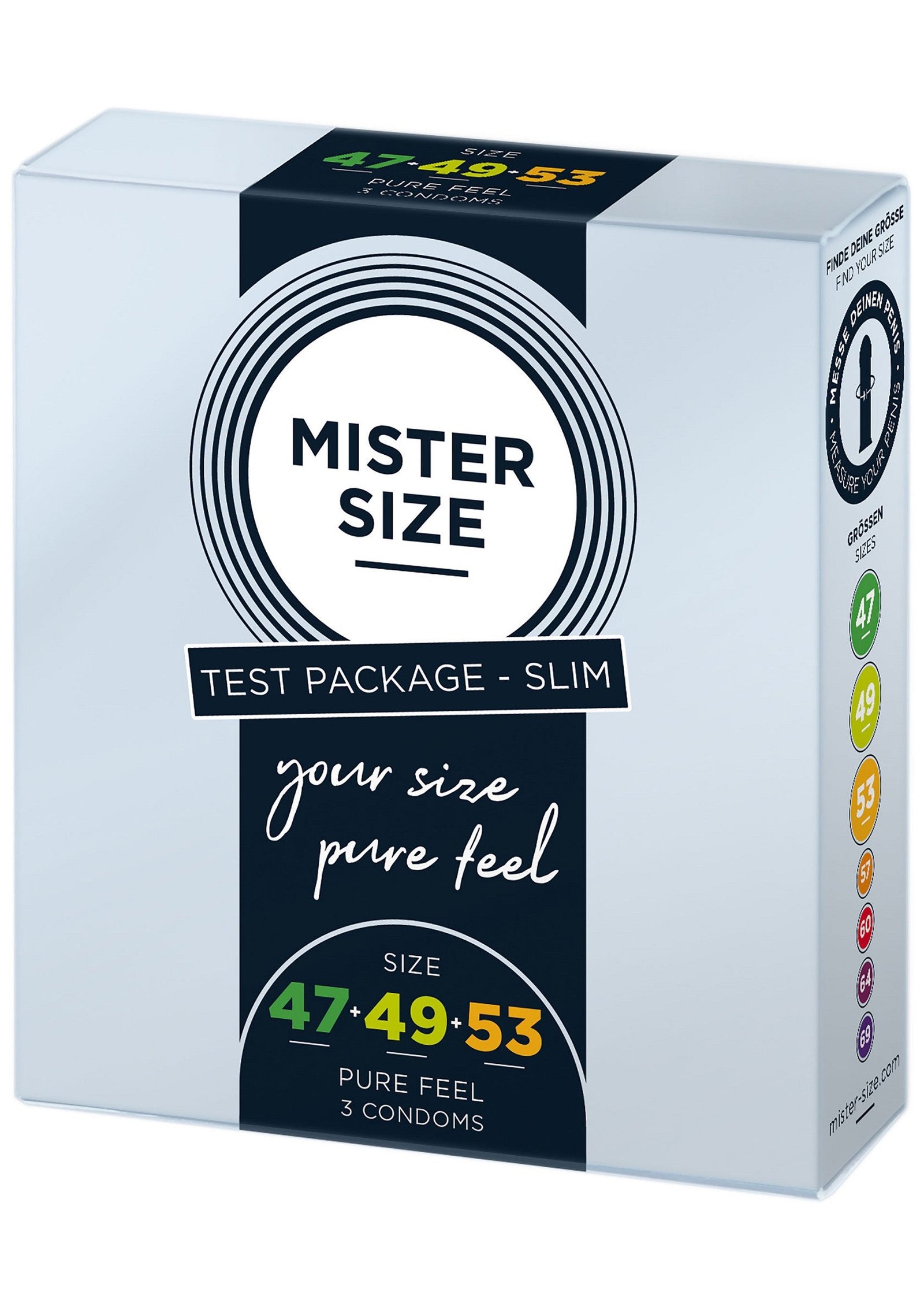 MISTER SIZE 47-49-53mm 3-pack 3
