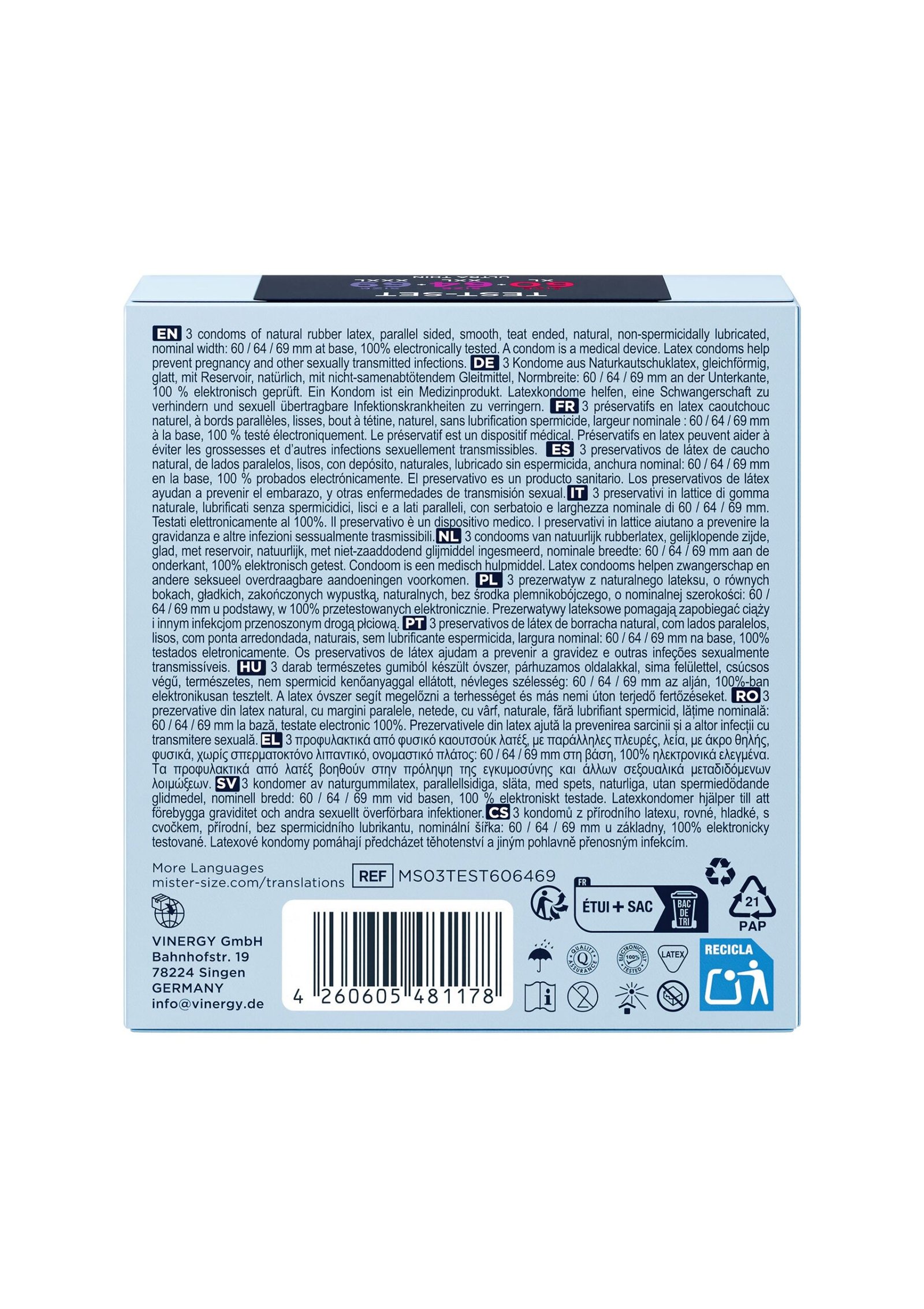 MISTER SIZE 60-64-69mm 3-pack 4