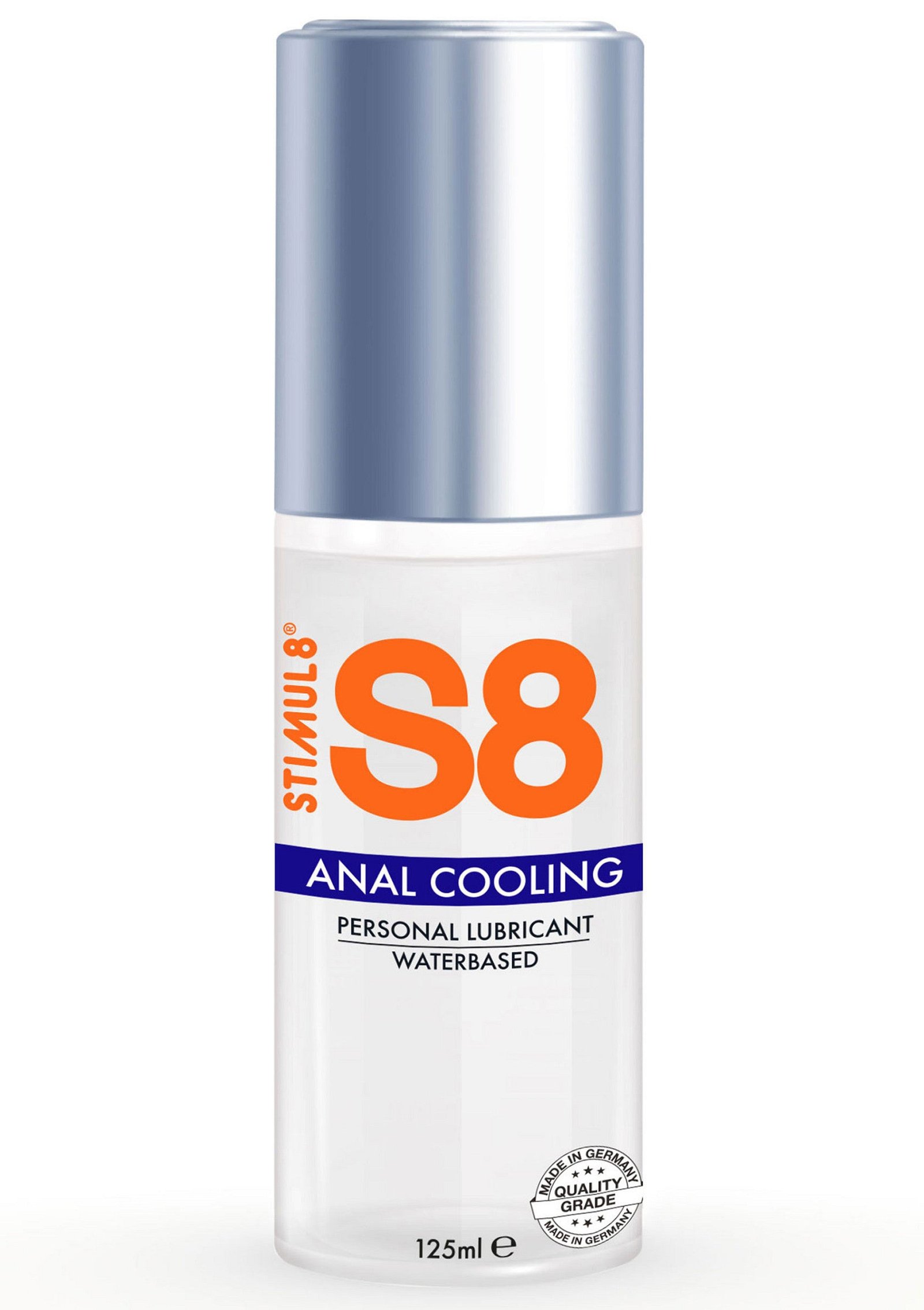 S8 Cooling Anal Lubricant 125 ml