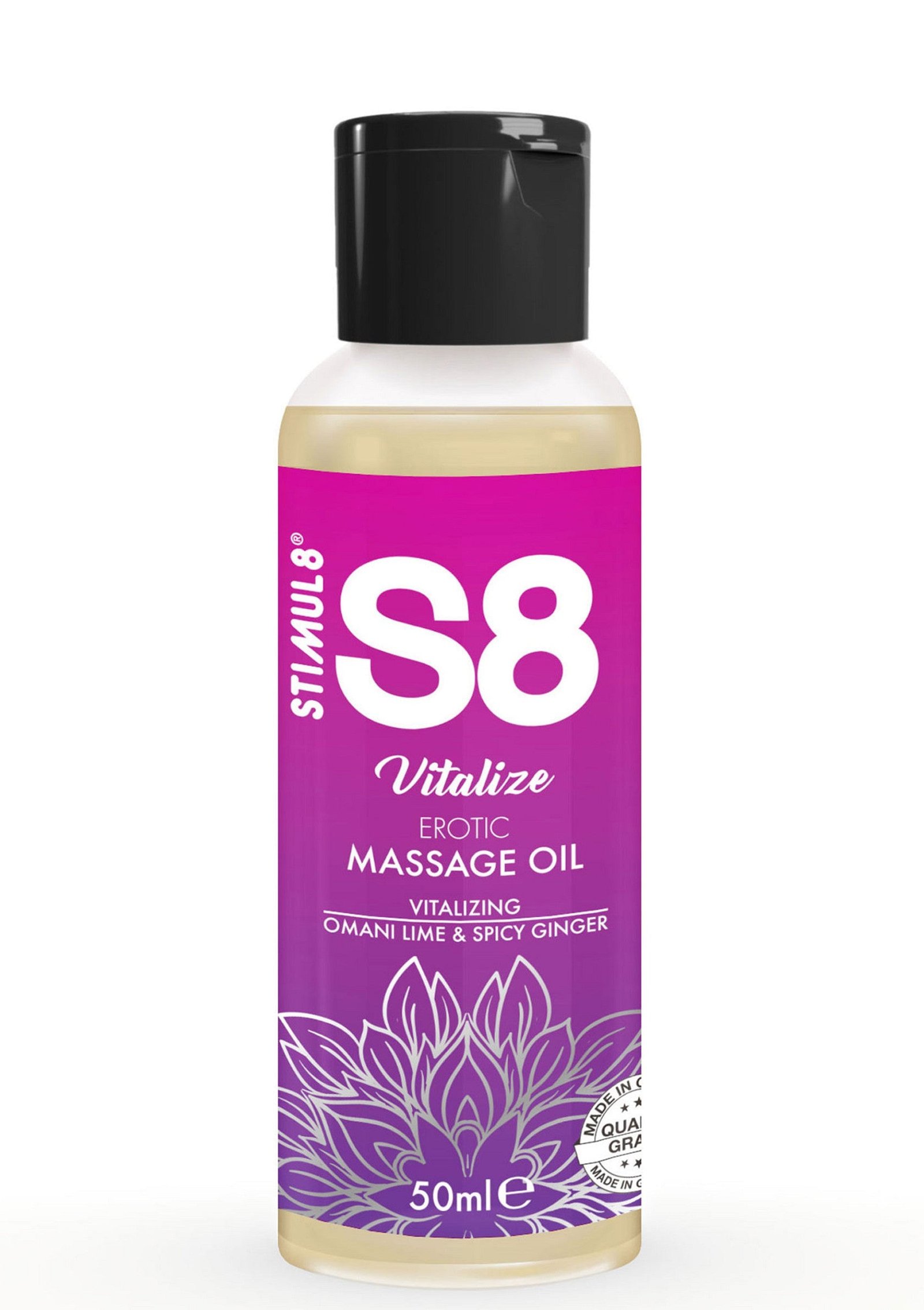 S8 Massage Oil Box 3x 50 ml 3
