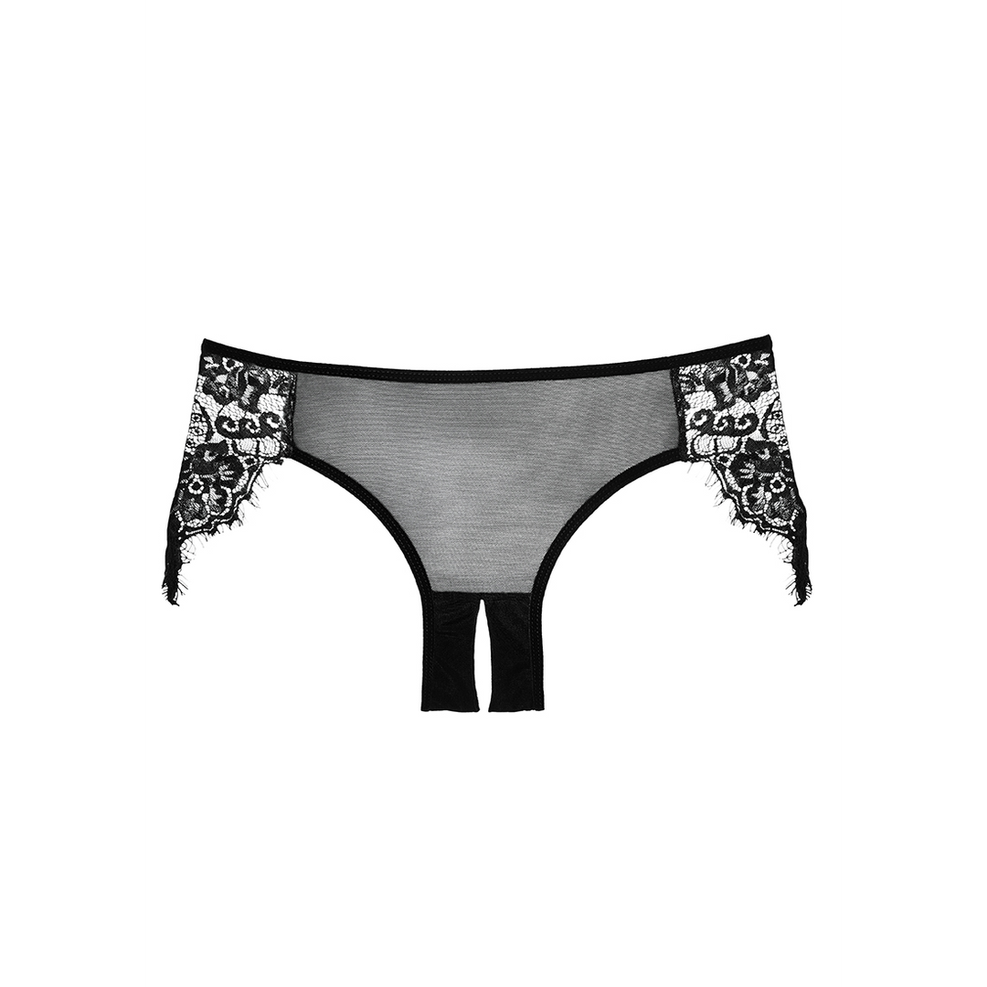 Lavish - Crotchless Lace Panties - One Size 2