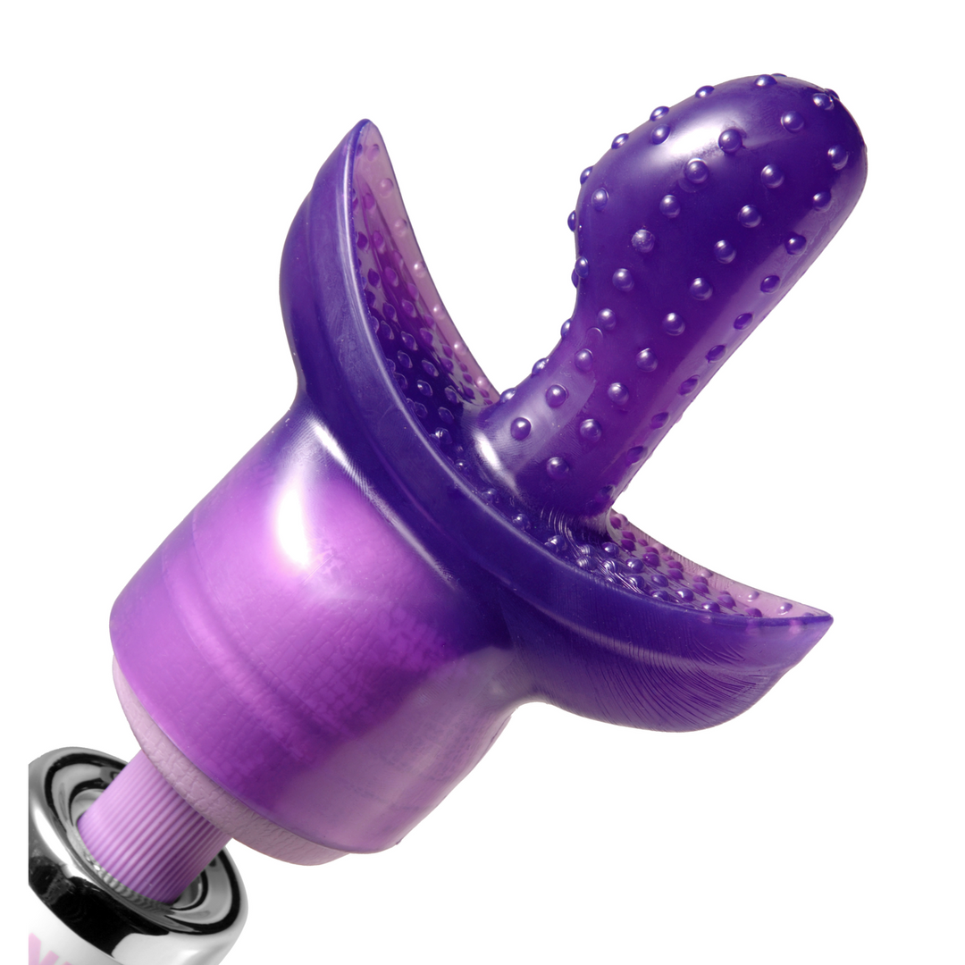 G Tip Wand Massager Attachment - Purple 2