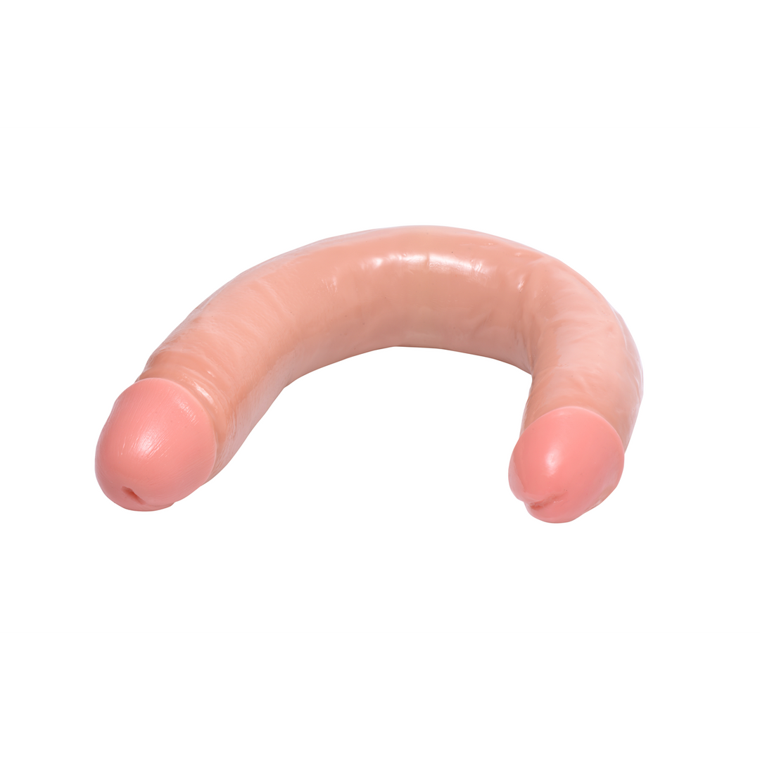 Realistic Double Dildo - 17.5 inch - Flesh 3