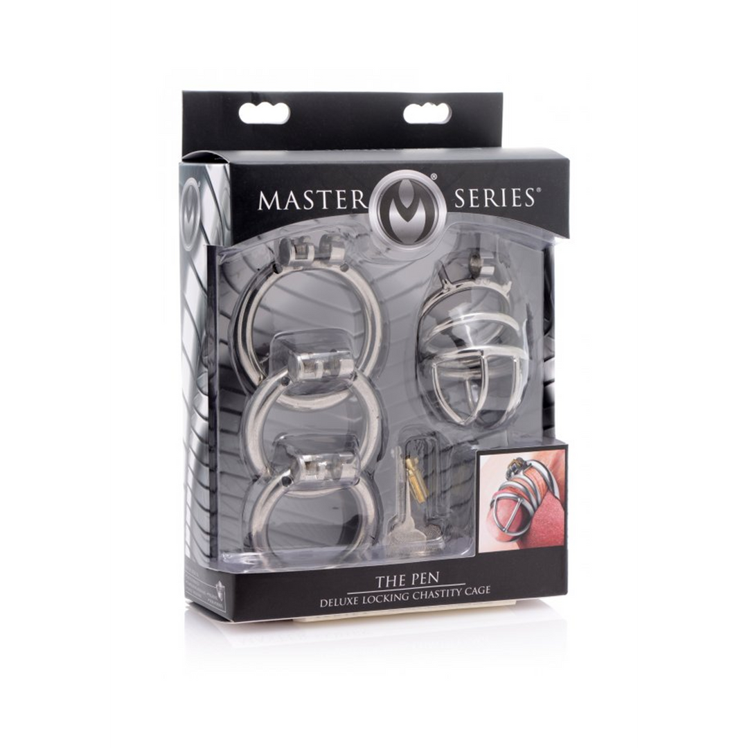 The Pen Deluxe - Lockable Chastity Cage 2