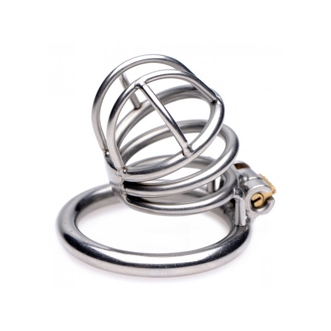 The Pen Deluxe - Lockable Chastity Cage 4