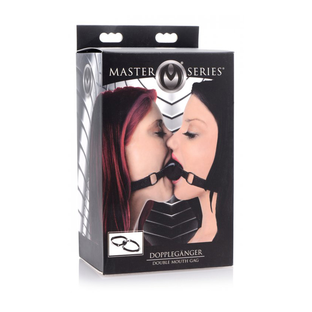 Doppelganger - Double Silicone Mouth Gag 2