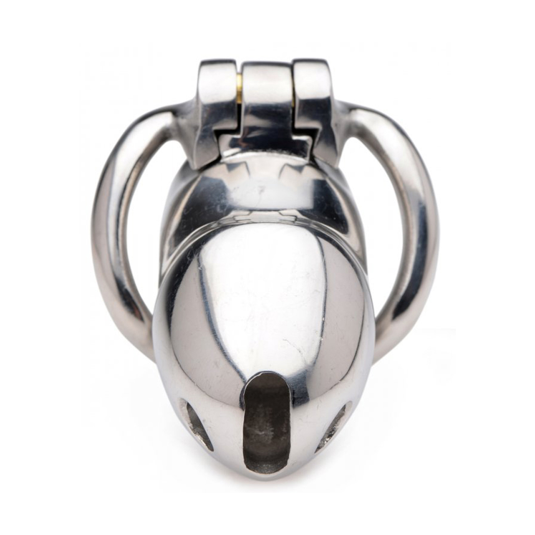 Rikers 24-7 - Stainless Steel Locking Chastity Cage 3