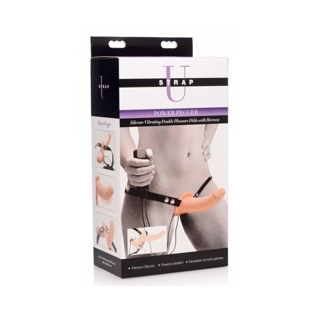 Supreme Pleasure - Vibrating Double Dildo with Harness 2