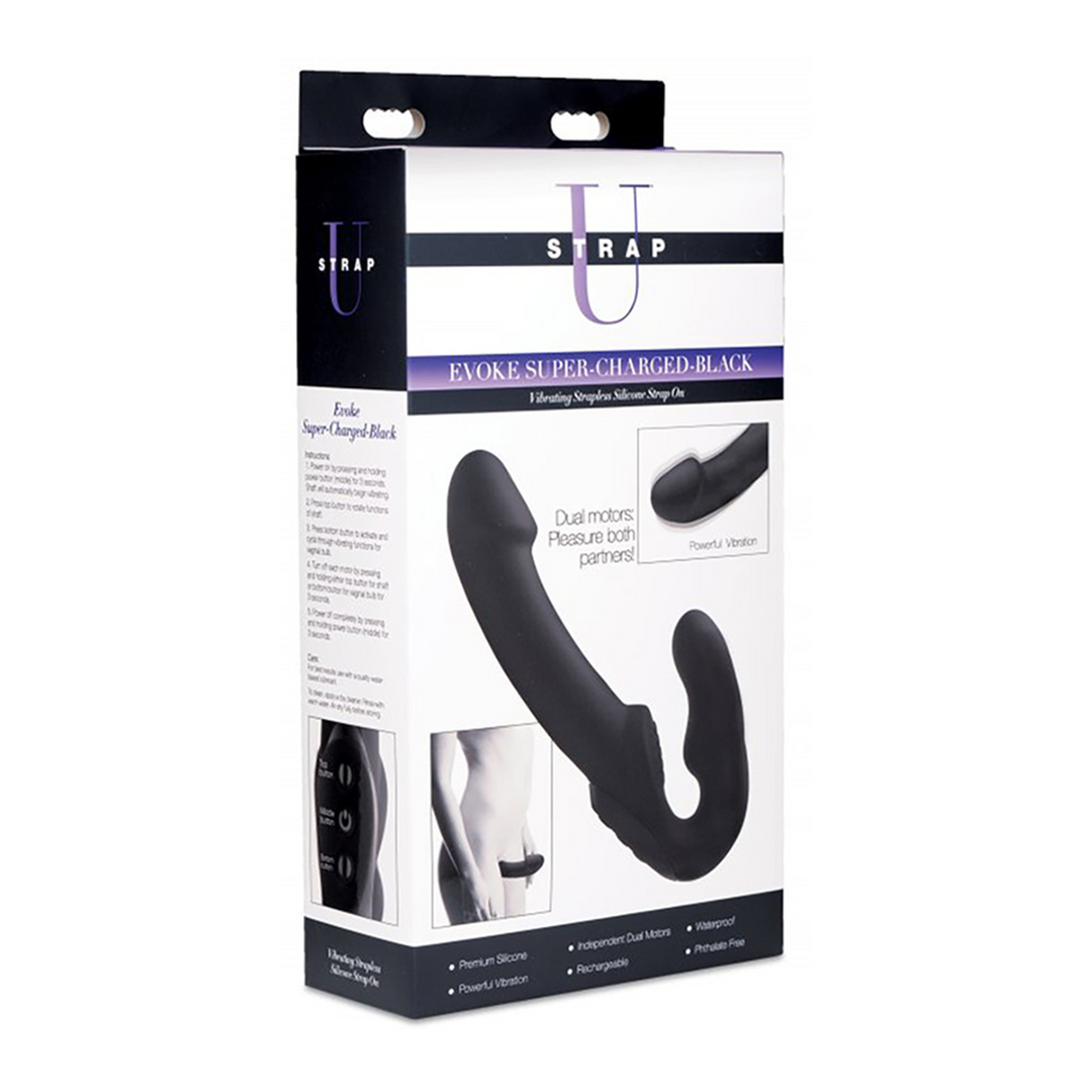 SU Evoke Super Charged - Vibrating Strapless Dildo 2