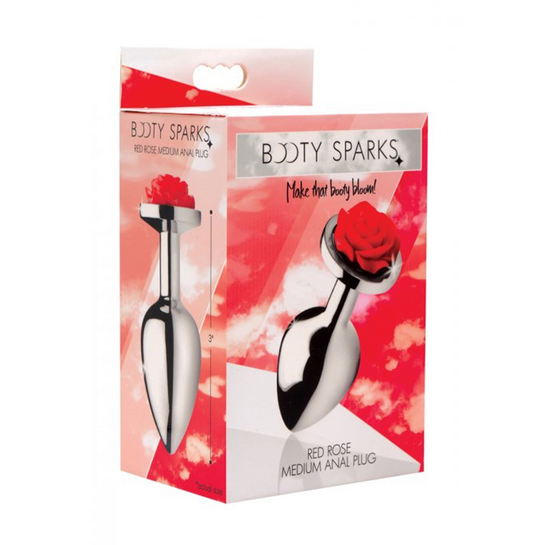 Red Rose - Butt Plug - Medium 2
