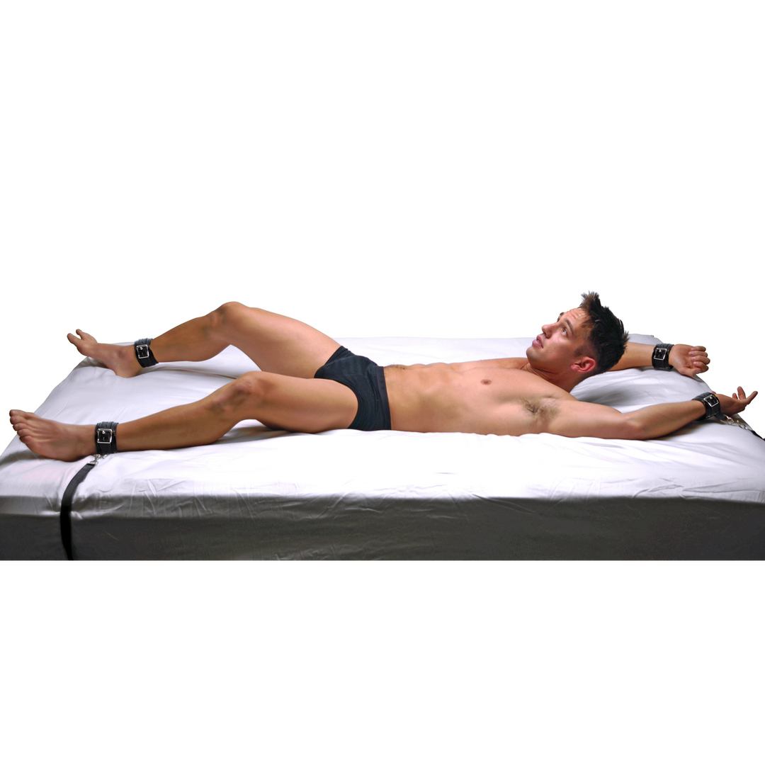 Leather Bed Restraint Kit 3