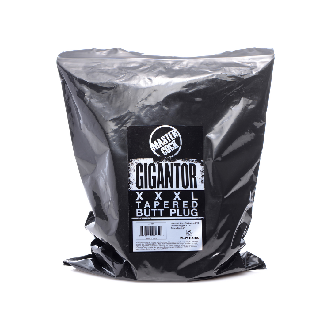 Gigantor XXXL Tapered - Tapered Butt Plug 2
