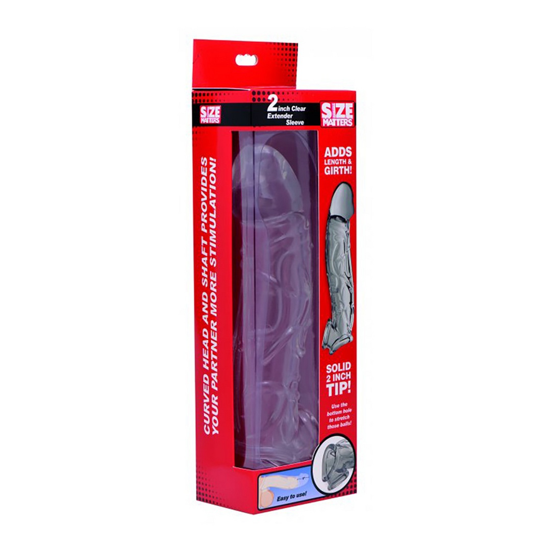 Transparent Penis Sleeve - 2 / 5 cm 2