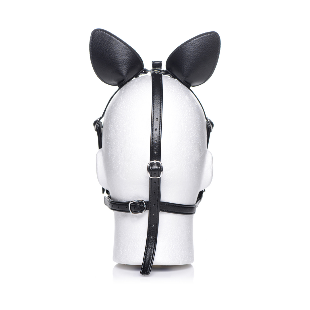 Dark Horse - Pony Head Harness with Silicone Bit 3