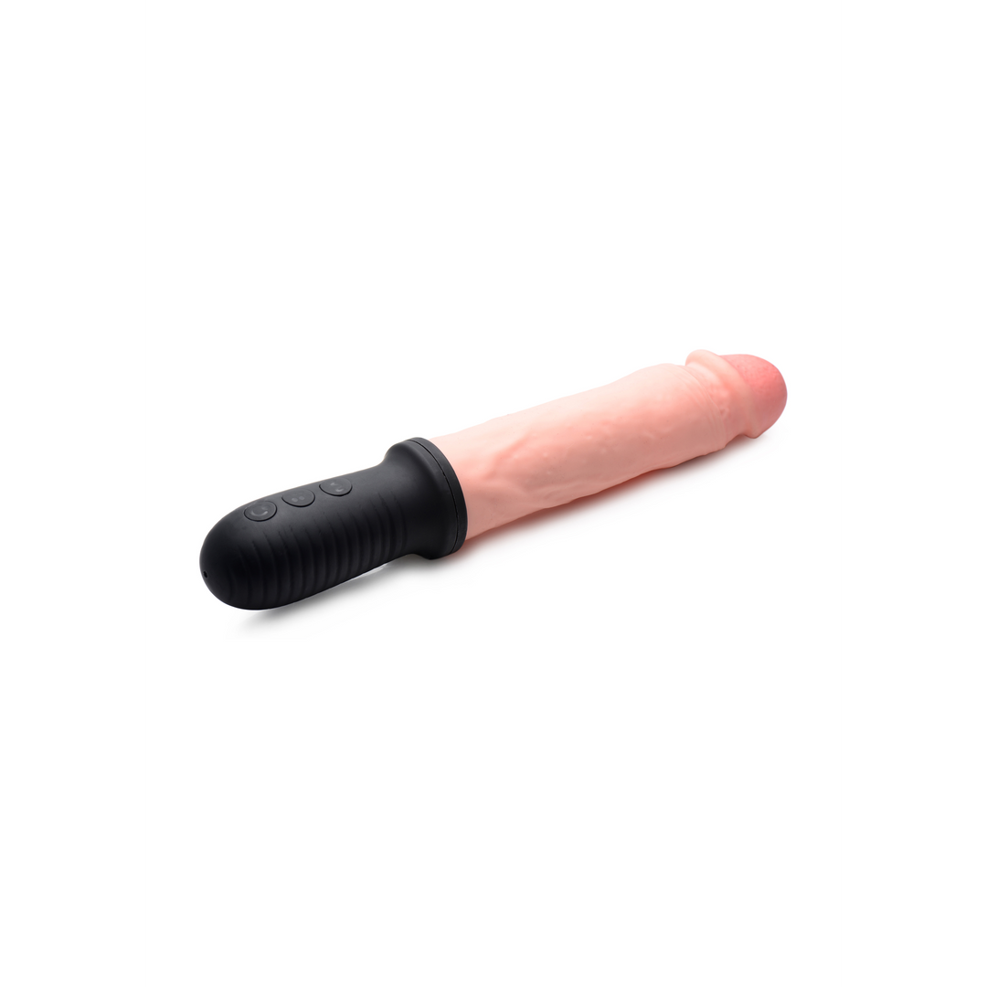 Auto Pounder - Vibrating and Thrusting Dildo with Handle 3