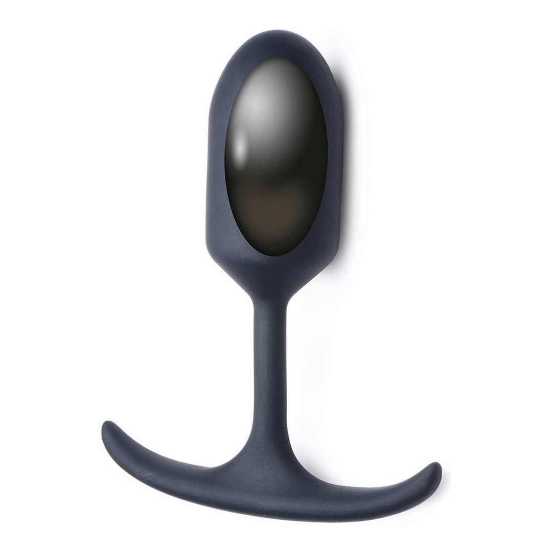 Premium Silicone Weighted Anal Plug - Medium