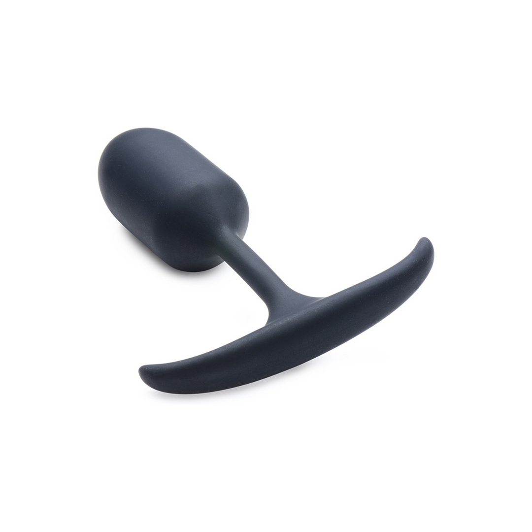 Premium Silicone Weighted Anal Plug - Small 3
