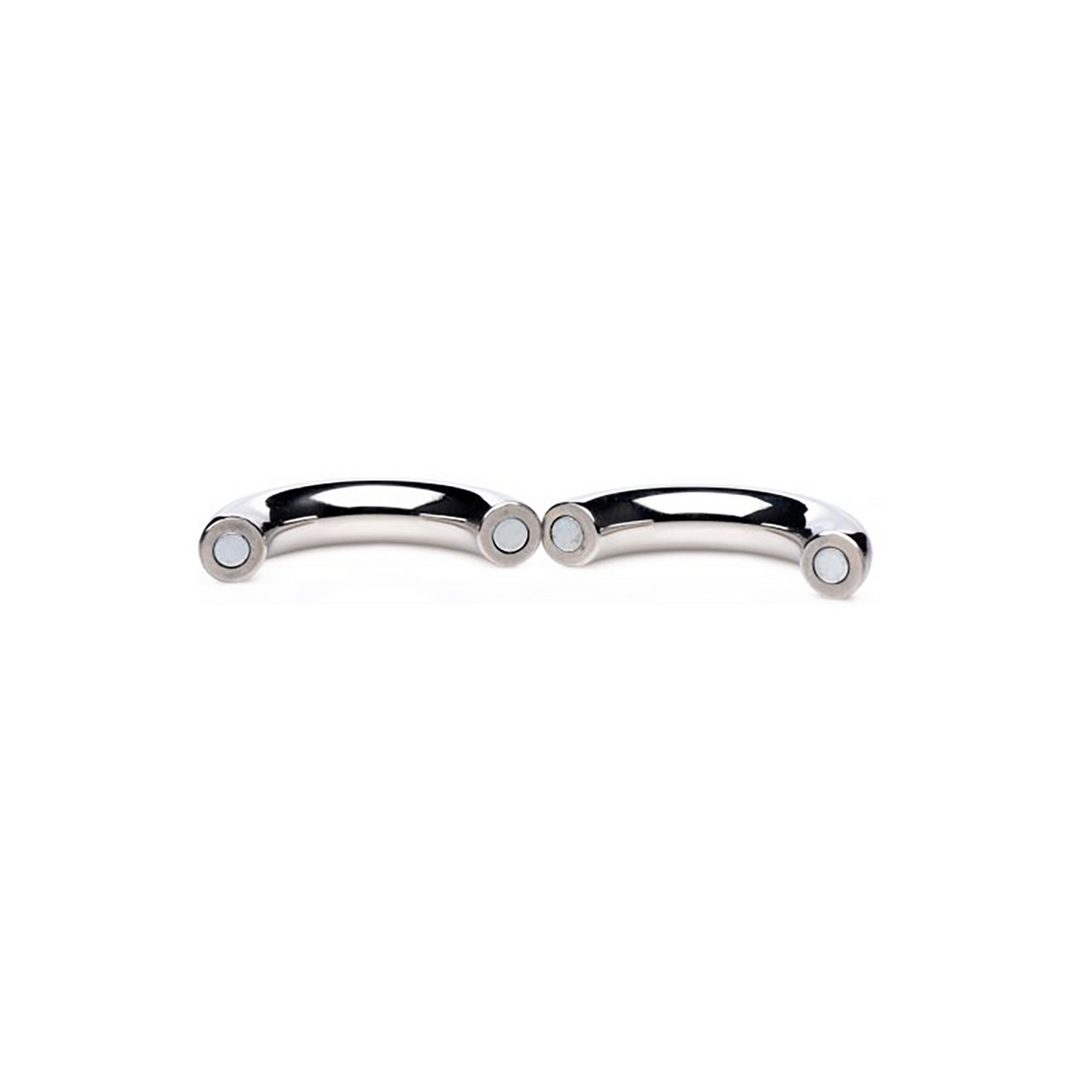 Mega Magnetize - Stainless Steel Magnetic Cockring - 2 / 4,4 cm 3