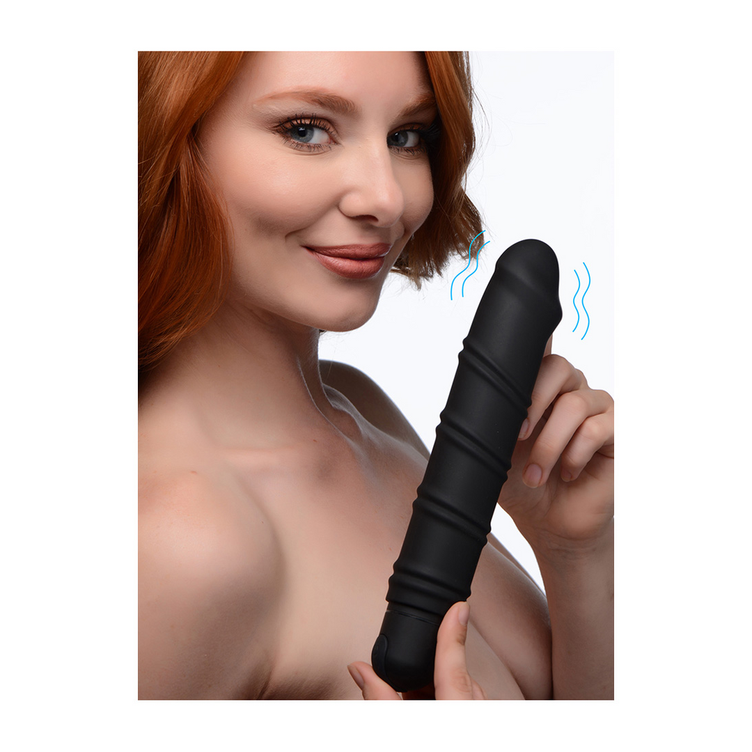 XL Bullet and Swirl Silicone Sleeve 6