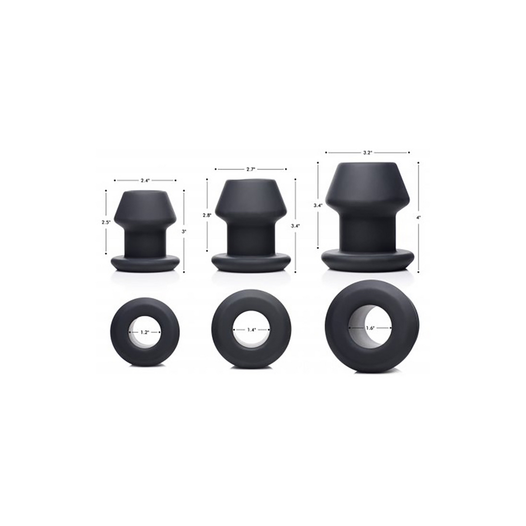 Gape-Grommets - Hollow Anal Dilator Set 5