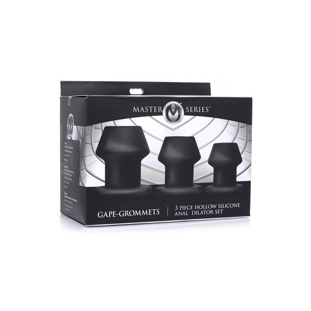 Gape-Grommets - Hollow Anal Dilator Set 2