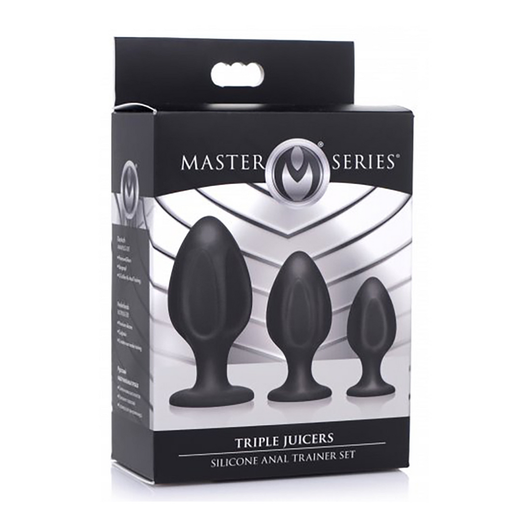 Triple Juicers - Silicone Anal Trainer Set 2