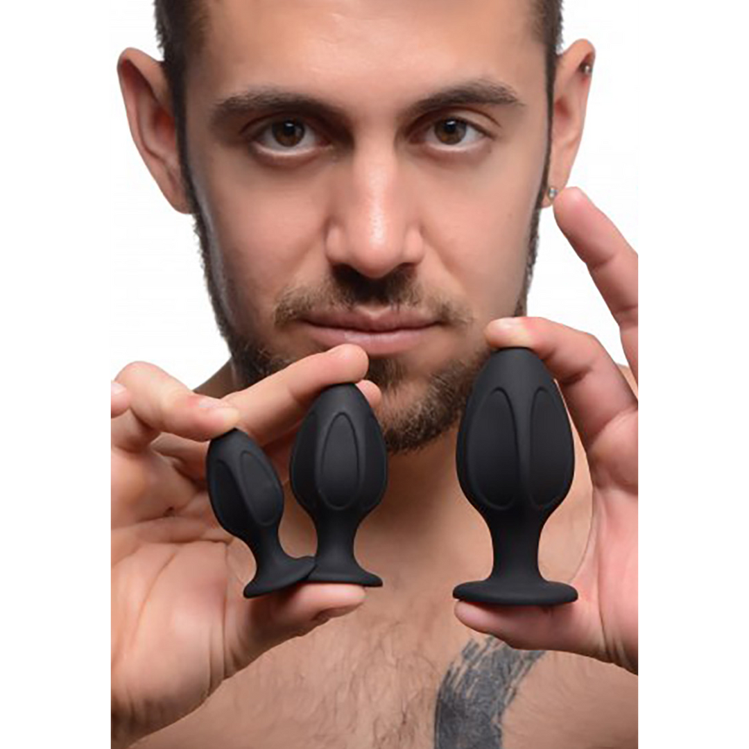 Triple Juicers - Silicone Anal Trainer Set 4
