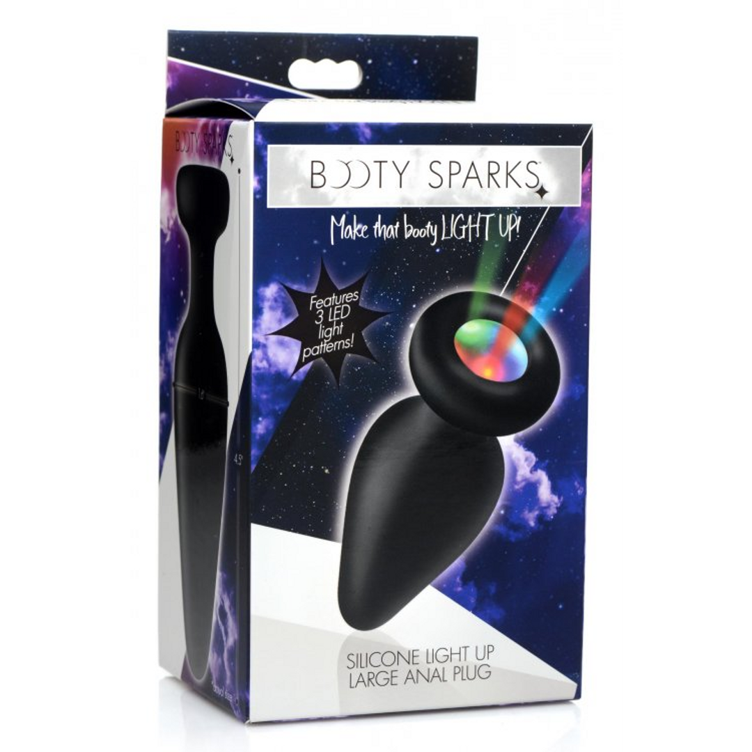 Light-Up - Silicone Butt Plug - Large 2