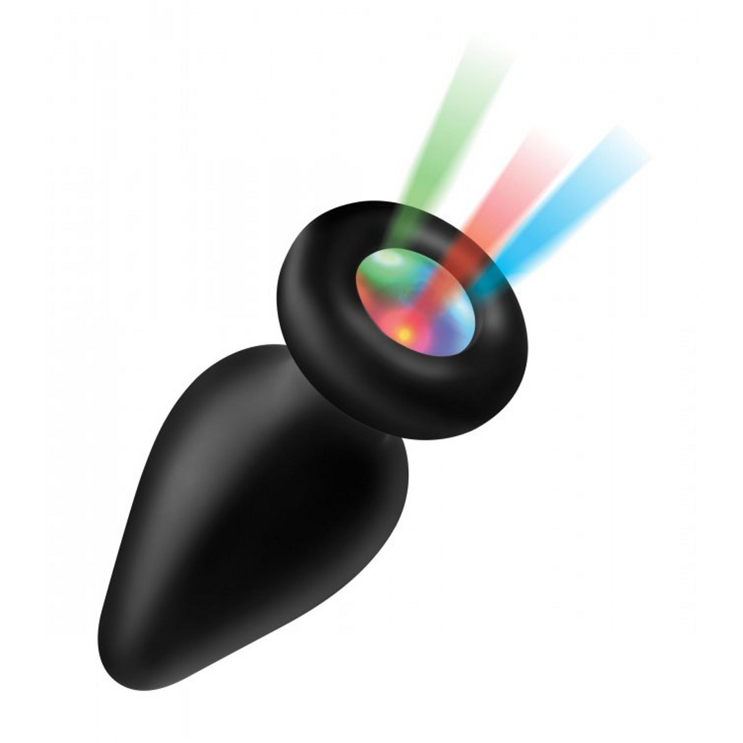 Light-Up - Silicone Butt Plug - Large 3