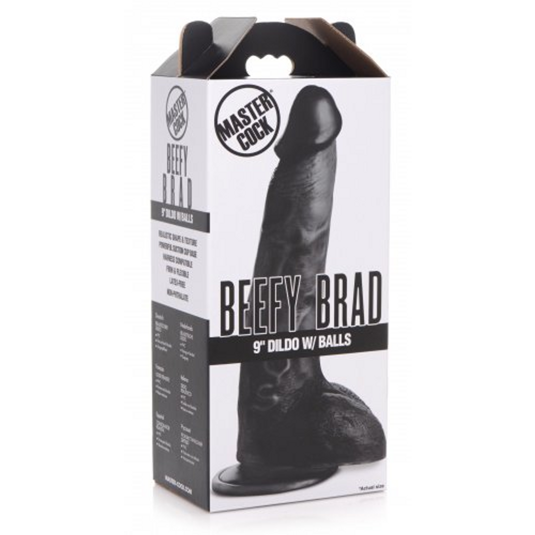 Beefy Brad - Dildo with Balls - 9 / 23 cm 2