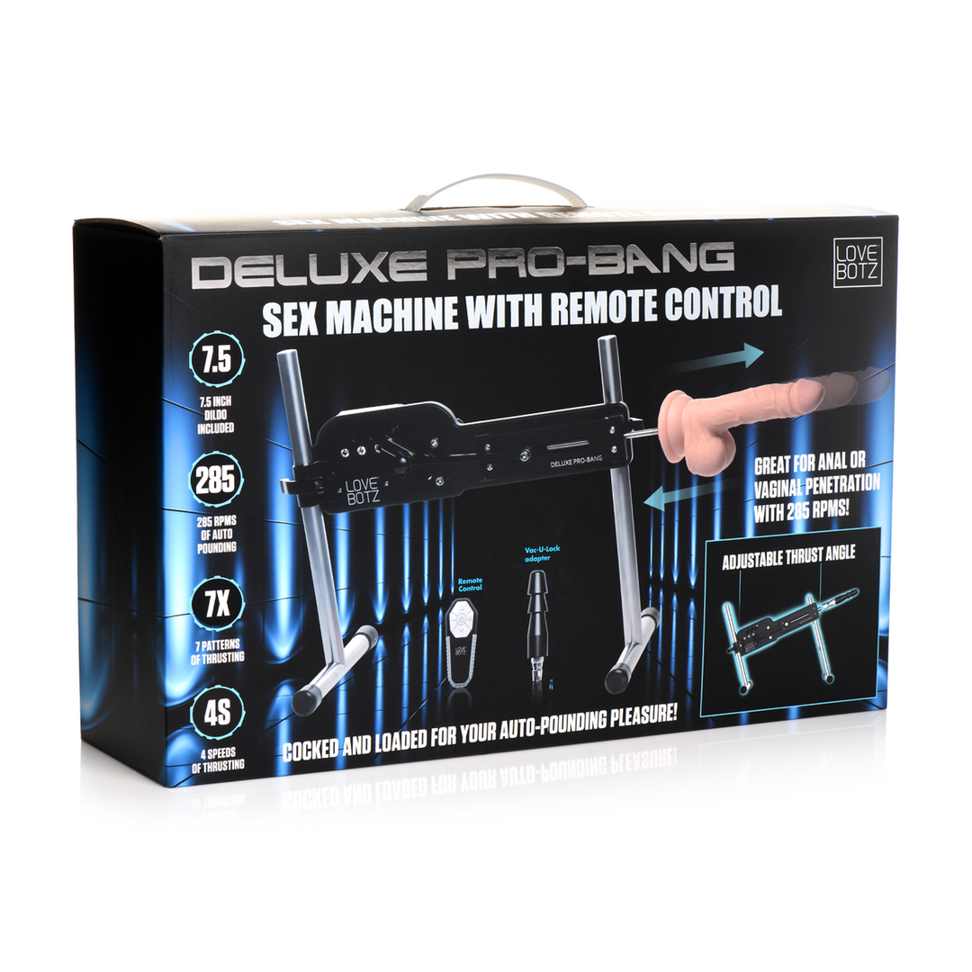 Deluxe Pro-Bang - Remote Control Sex Machine 2