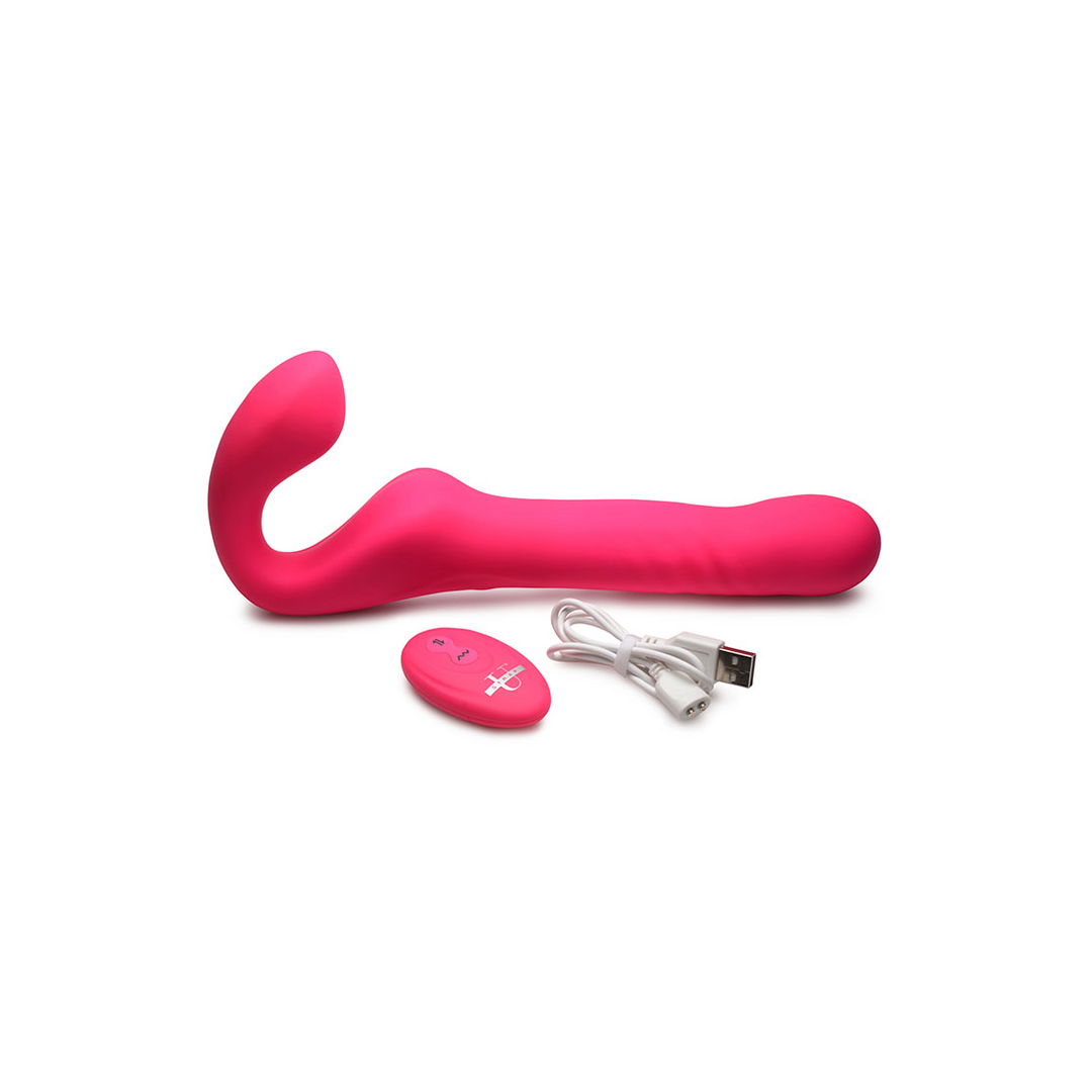 Mighty-Thrust - Thrusting and Vibrating Strapless Strap-On with Remote Control 4