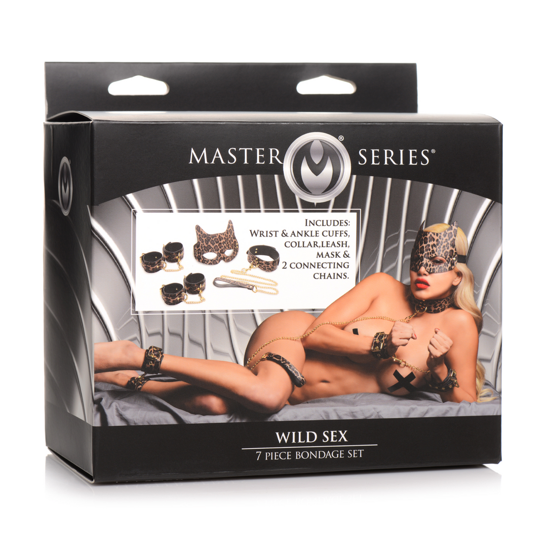 Leopard Print Bondage Set 2