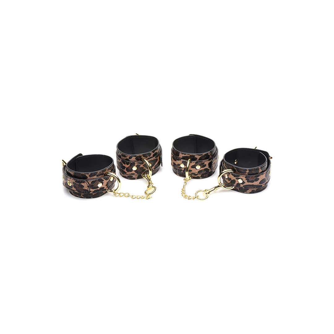 Leopard Print Bondage Set 6