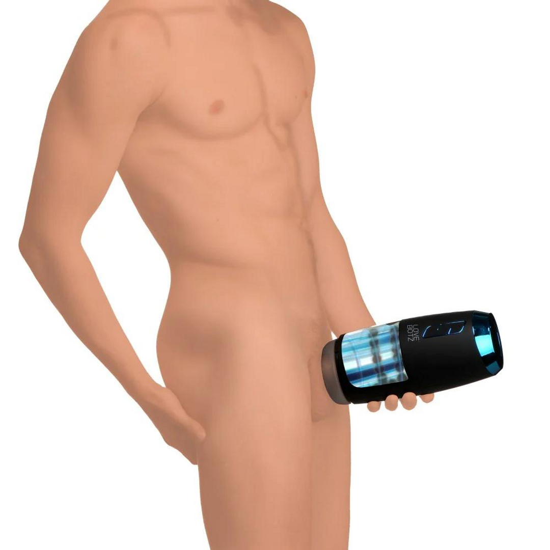 The Milker Slider Stroking Masturbator - Black 4