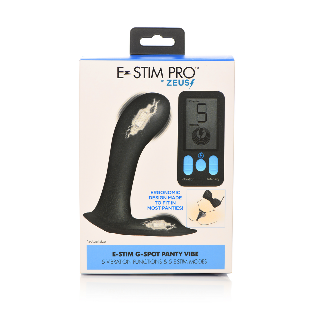 E-Stim Pro - G-Spot Panty Vibe - Black 3