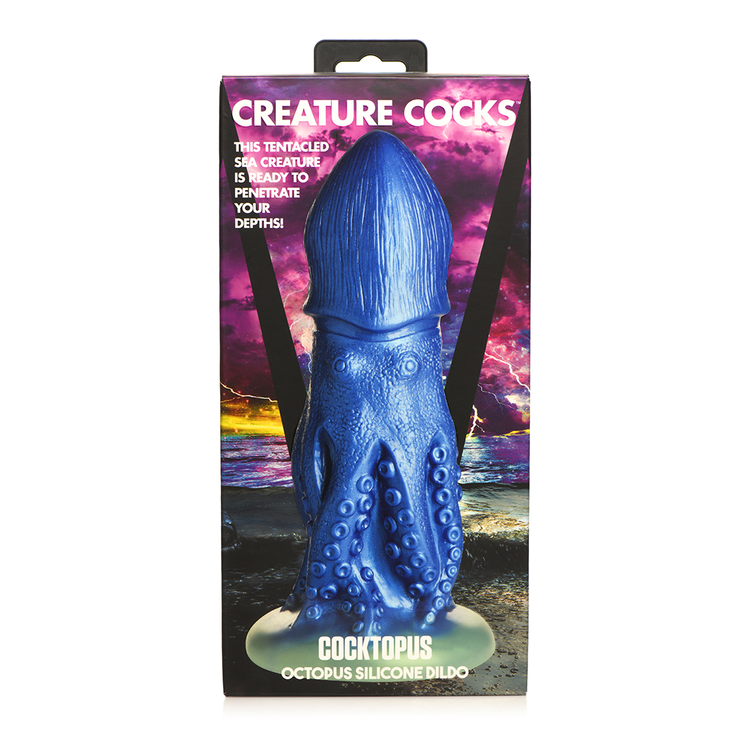 Cocktopus Octopus - Silicone Dildo - Blue 2