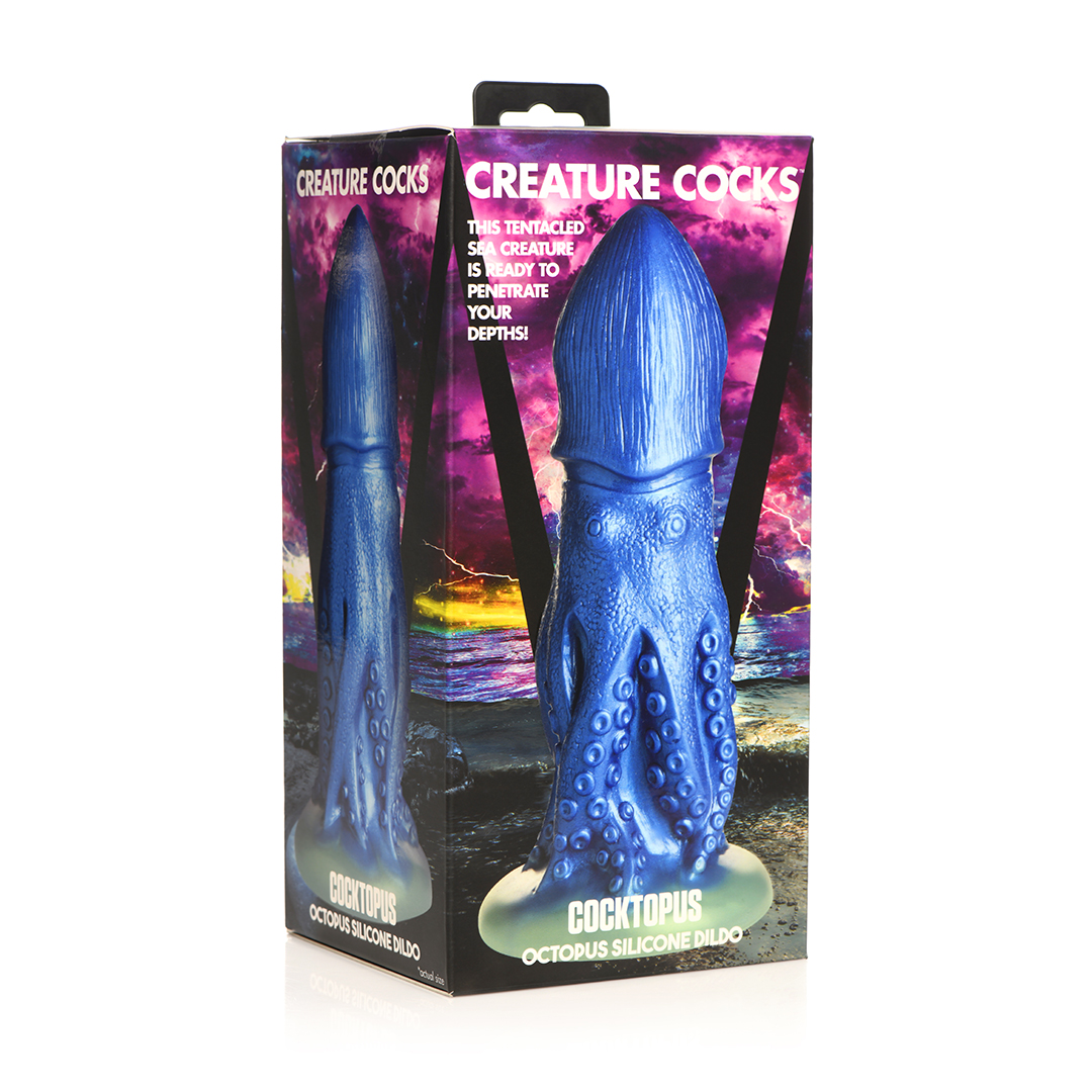 Cocktopus Octopus - Silicone Dildo - Blue 3