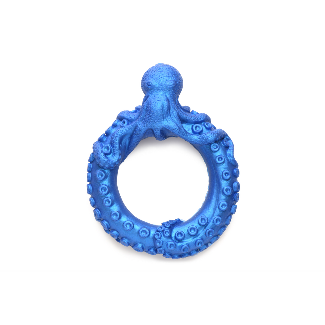 Poseidon's Octo-Ring - Silicone Cock Ring - Blue