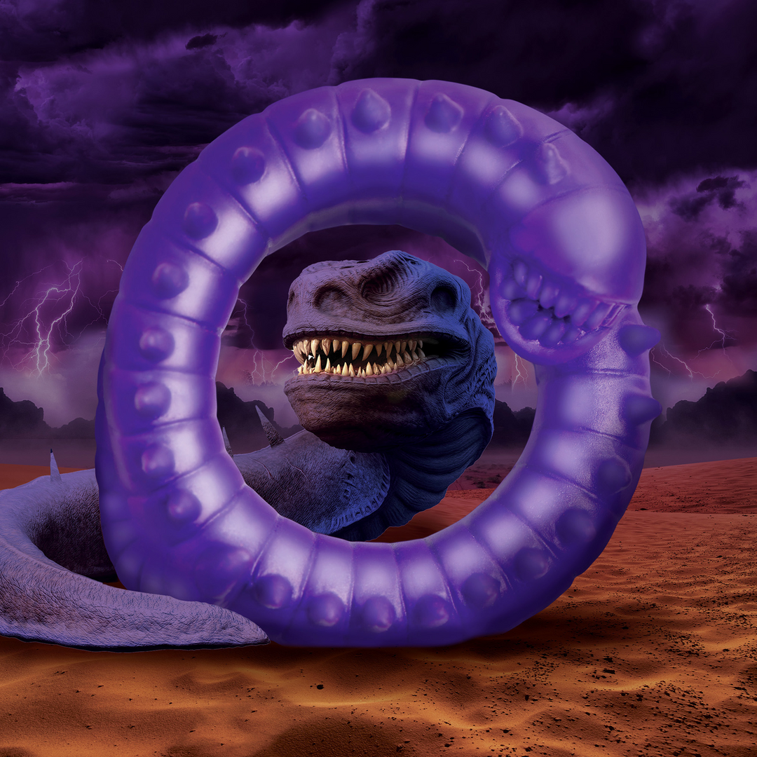 Slitherine - Silicone Cock Ring - Purple 6