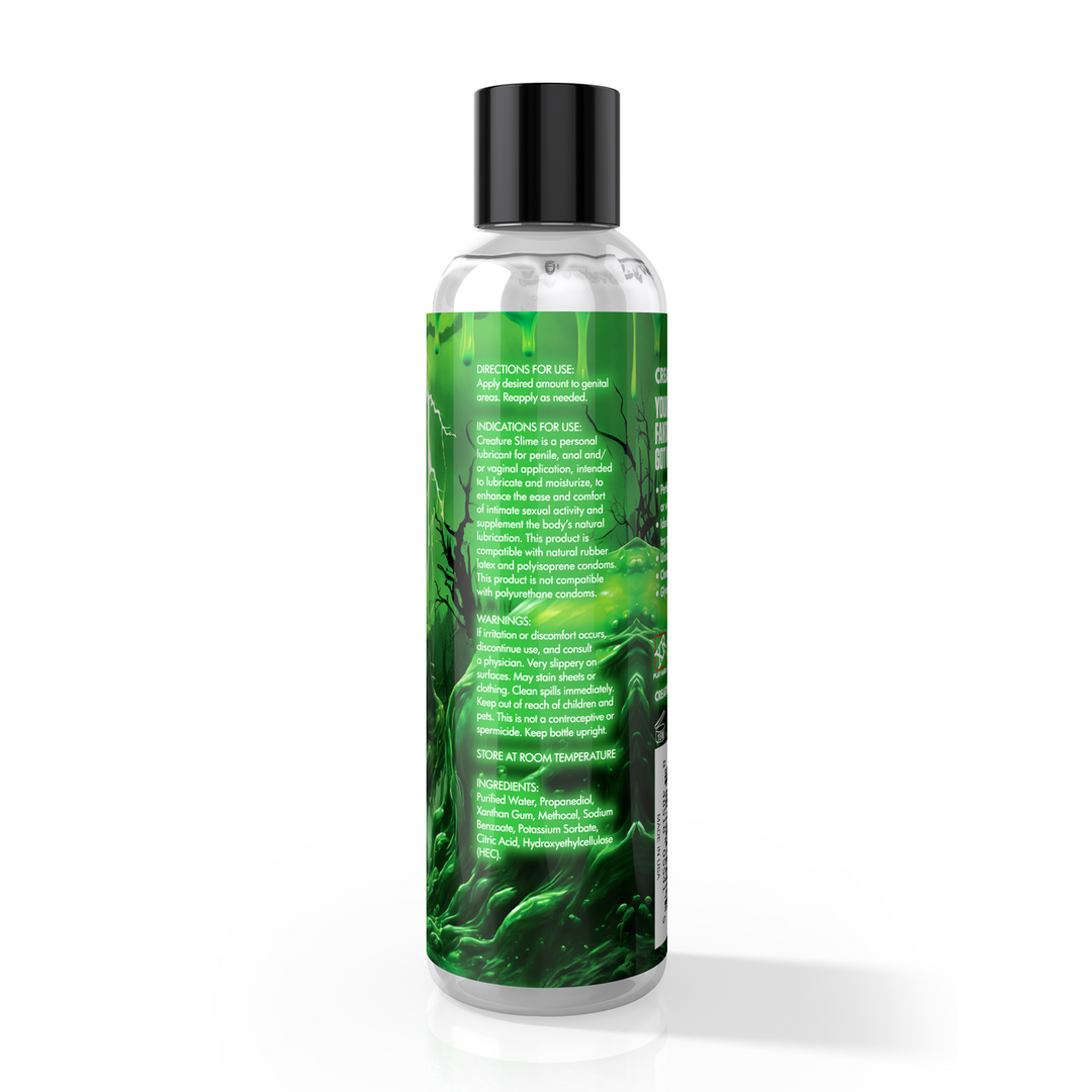 Creature Slime - Waterbased Lubricant - 8 fl oz / 236 ml 3