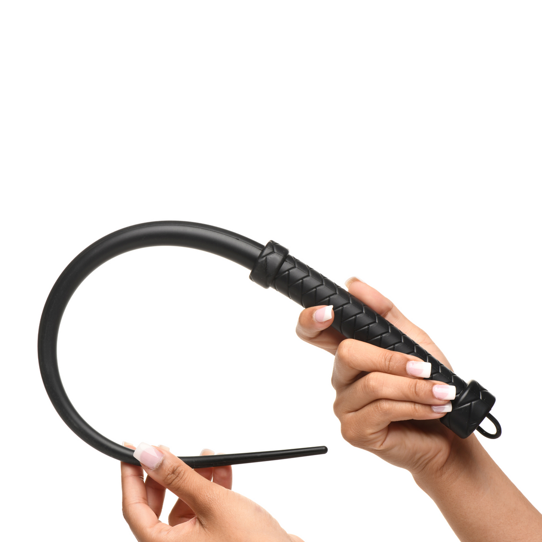 Viper Tail - Silicone Whip - Black 6