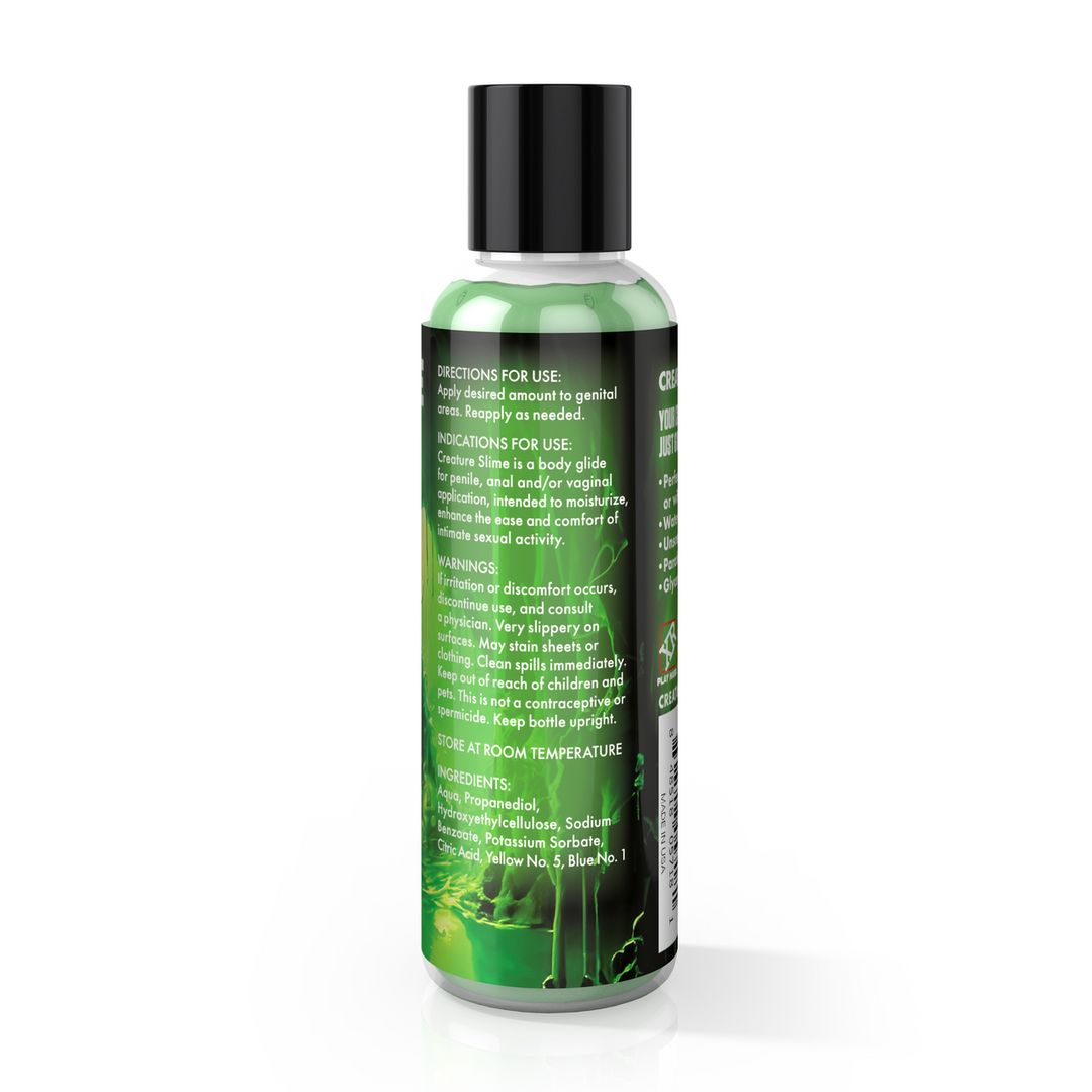 Creature Slime - Green Slime - Waterbased Lubricant - 4 fl oz / 118 ml 3