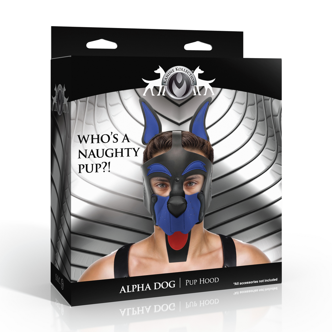 Alpha Dog - Pup Hood - Blue 2