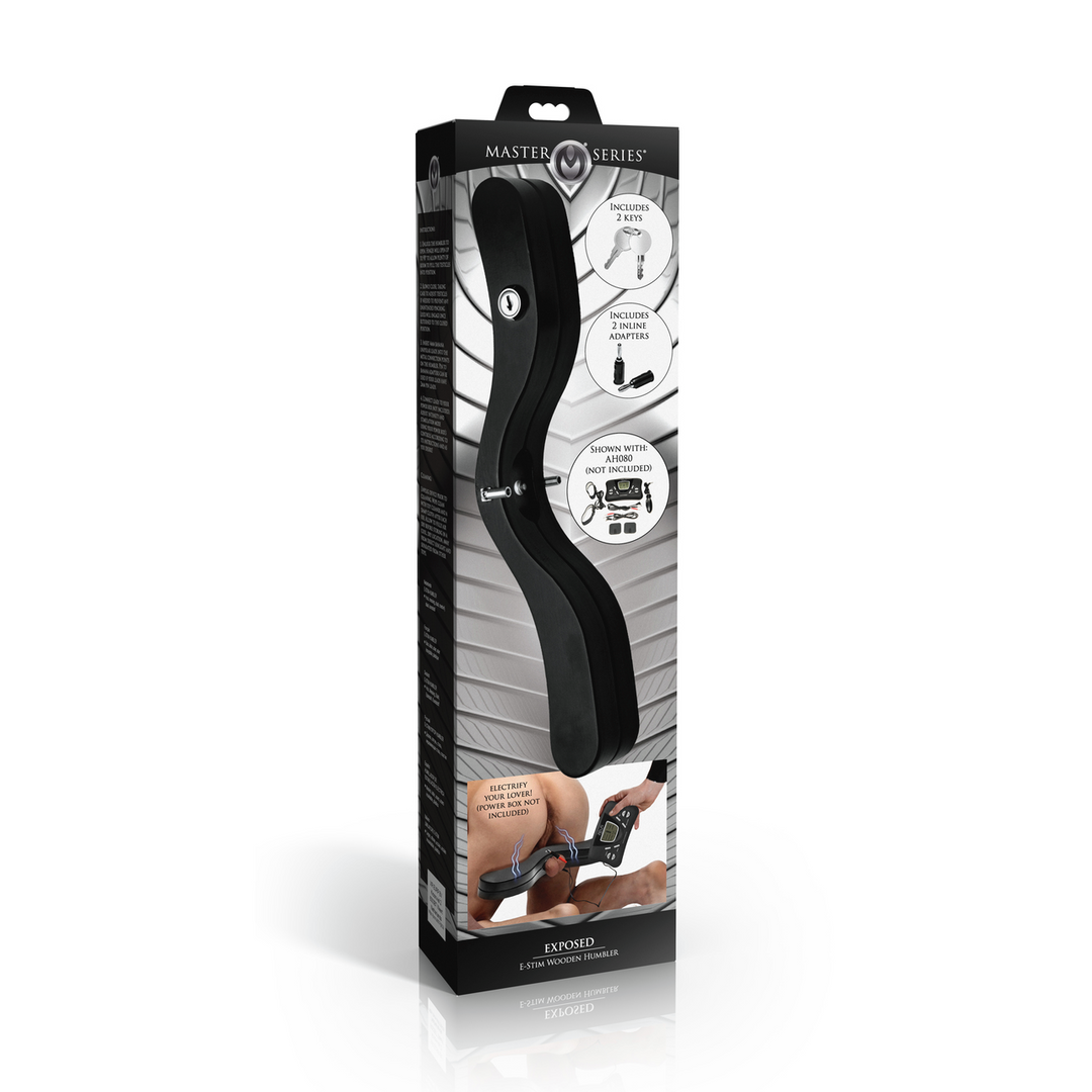 Exposed - E-Stim Wooden Humbler - Black 2