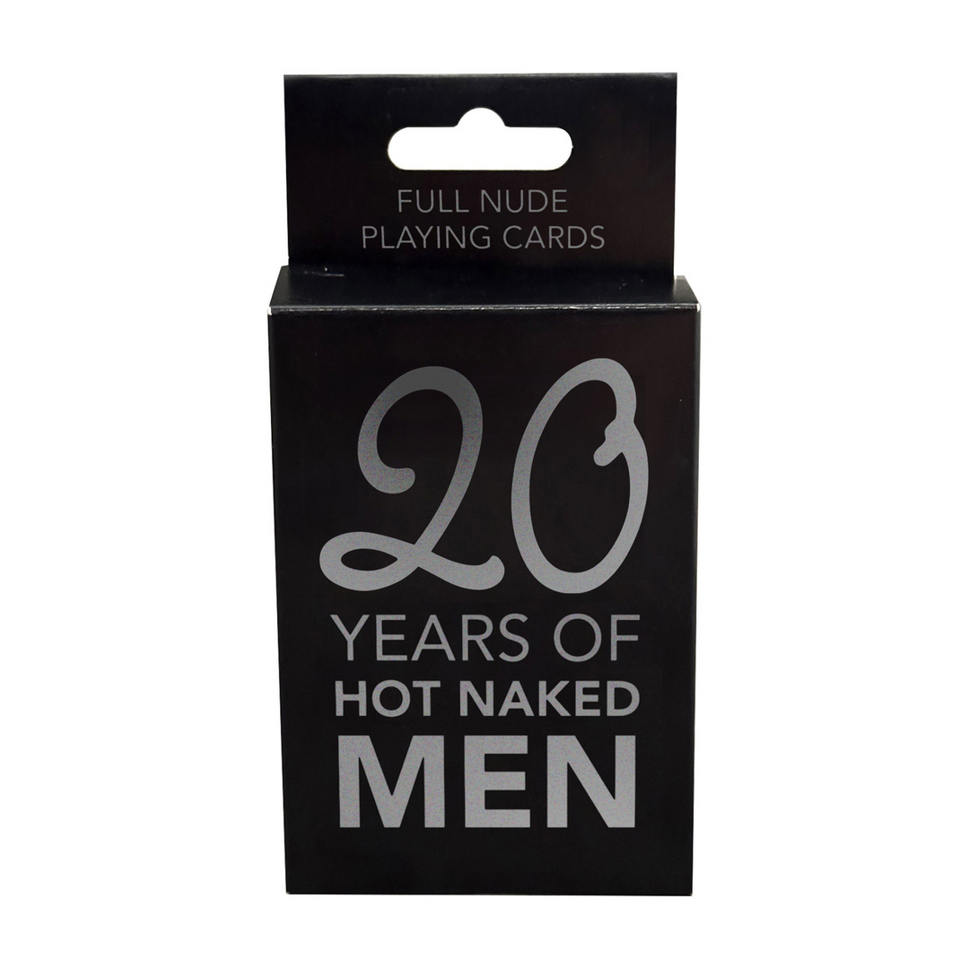 20 Years of Hot Naked Men - Playing Cards 2