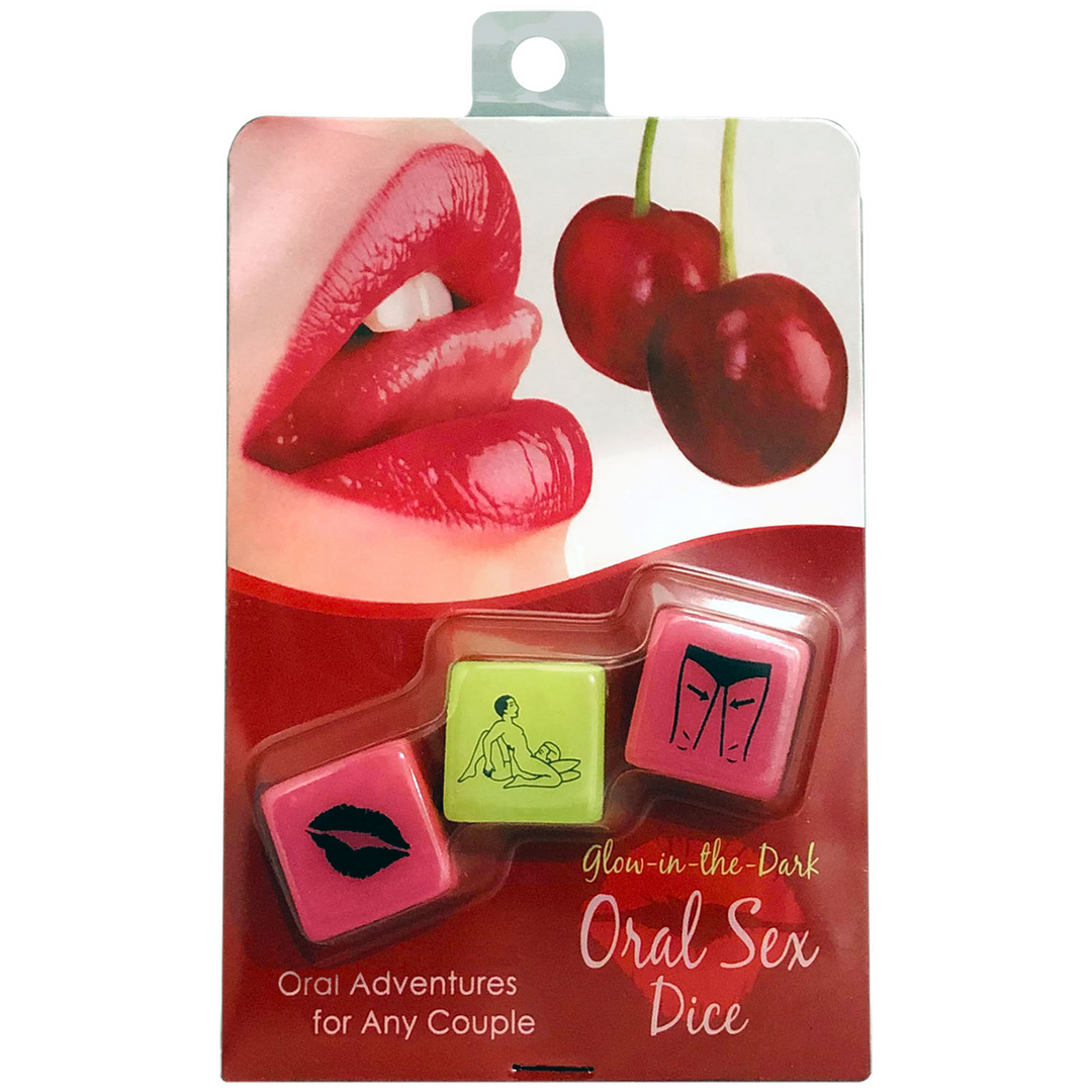 Glow-in-the-Dark Oral Sex Dice