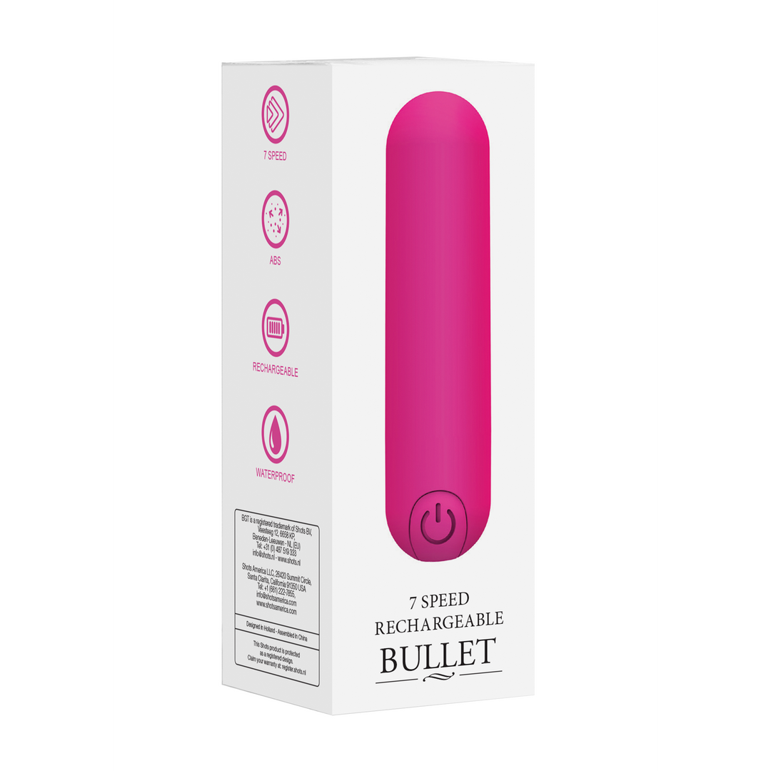 10 Speed Rechargeable Bullet - Pink 2