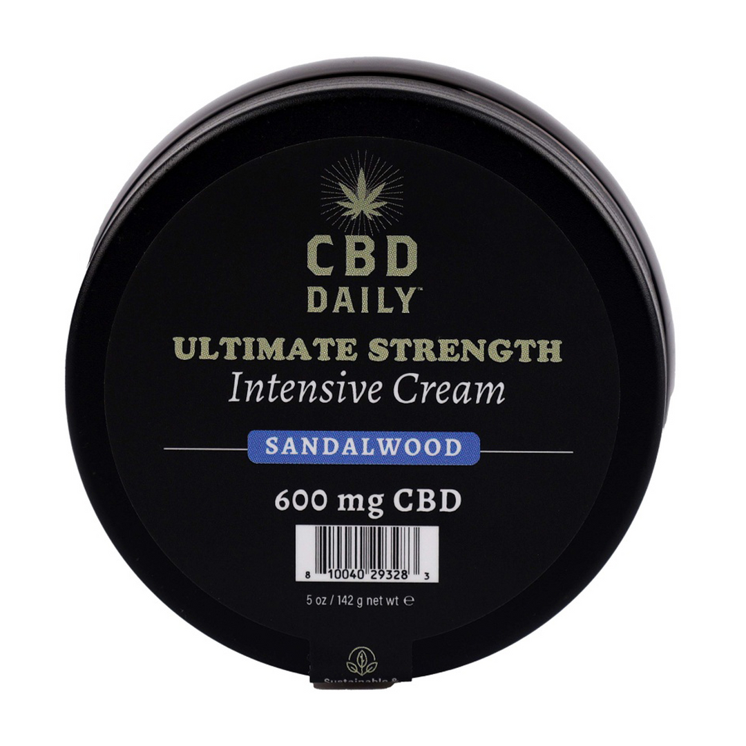 CBD Daily Ultimate Strength Intensive Cream - Sandalwood - 5 oz / 142 g 2